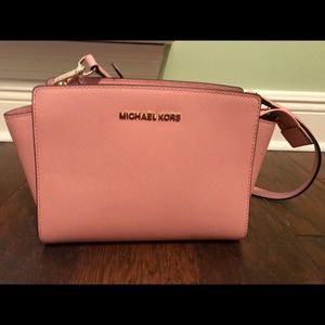 NWOT Michael Kors pink crossbody bag